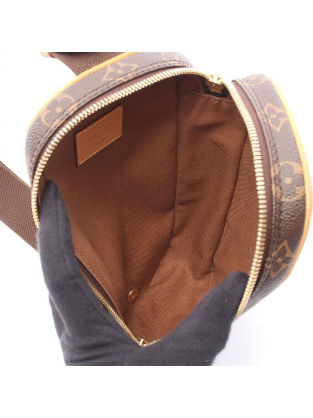 Louis Vuitton Waist Bag Pochette Gange Canvas Leather - Picture 3 of 9